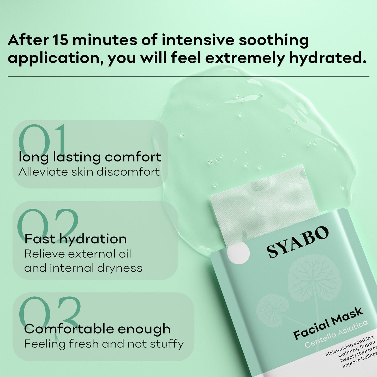 Centella Asiatica Facial Mask