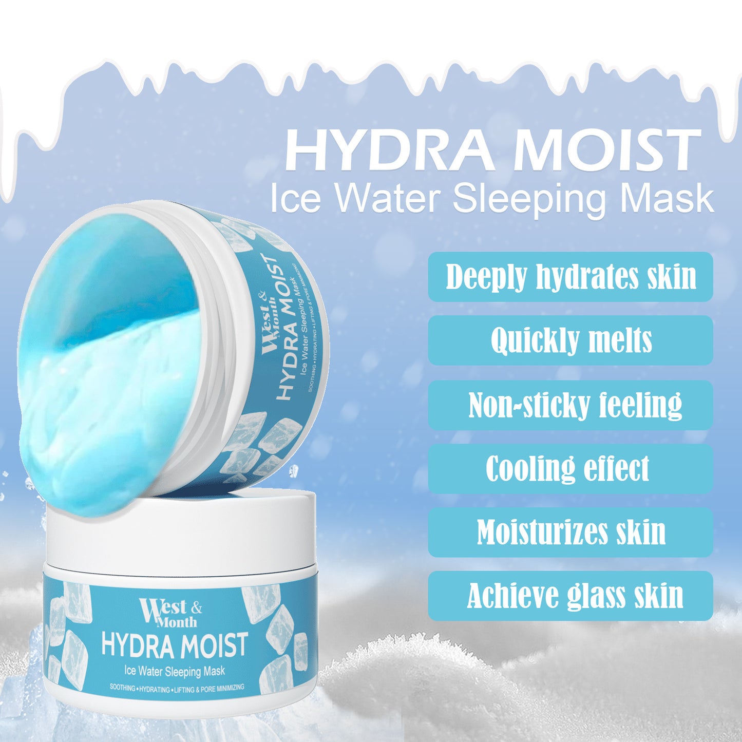 West & Month Overnight Facial Mask