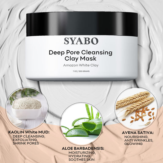 Amazon White Clay Facial Mask