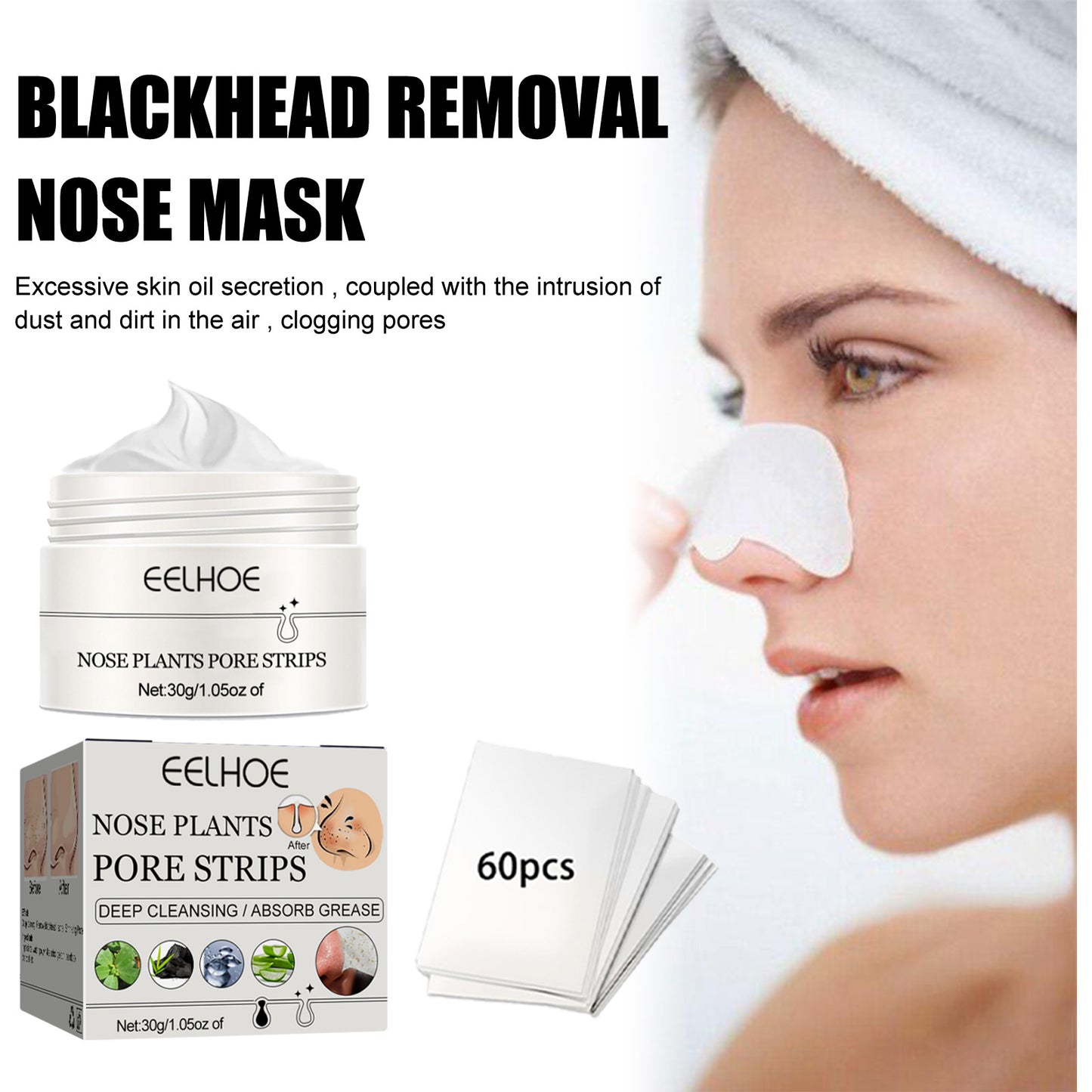 EELHOE Purifying Nose Mask